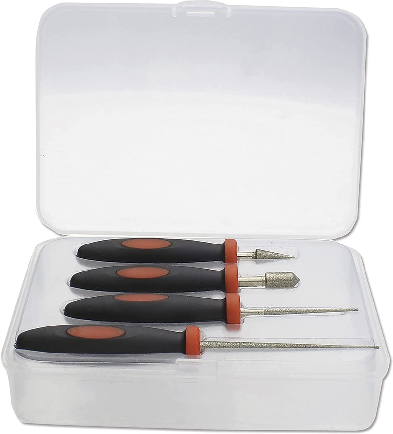 Beadsmith Reamer Set - 4 pieces - storage box included.