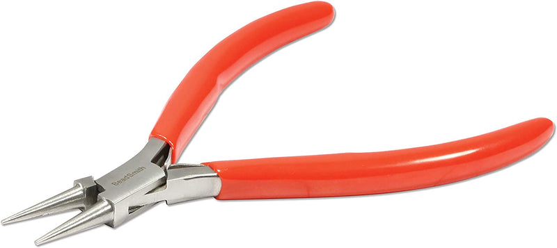 Slimline Spring Tip Pliers, Red (120mm) Professional Quality