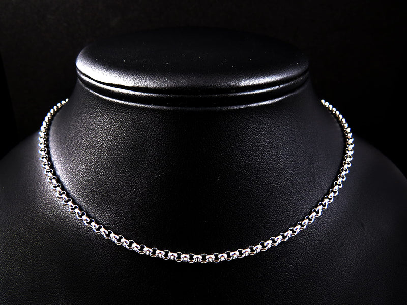 10m Stainless Steel Chain Rolo Style 1.2x3mm