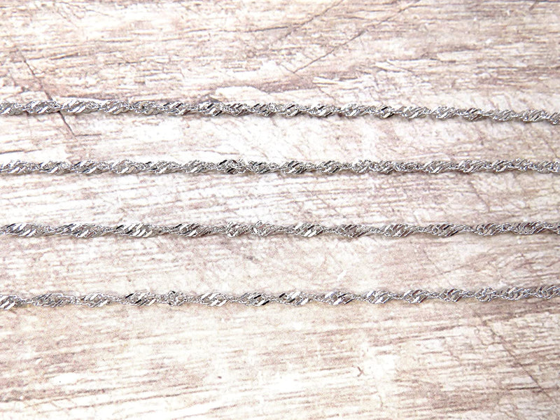 10m Stainless steel chain Singapore 2.5x0.5mm